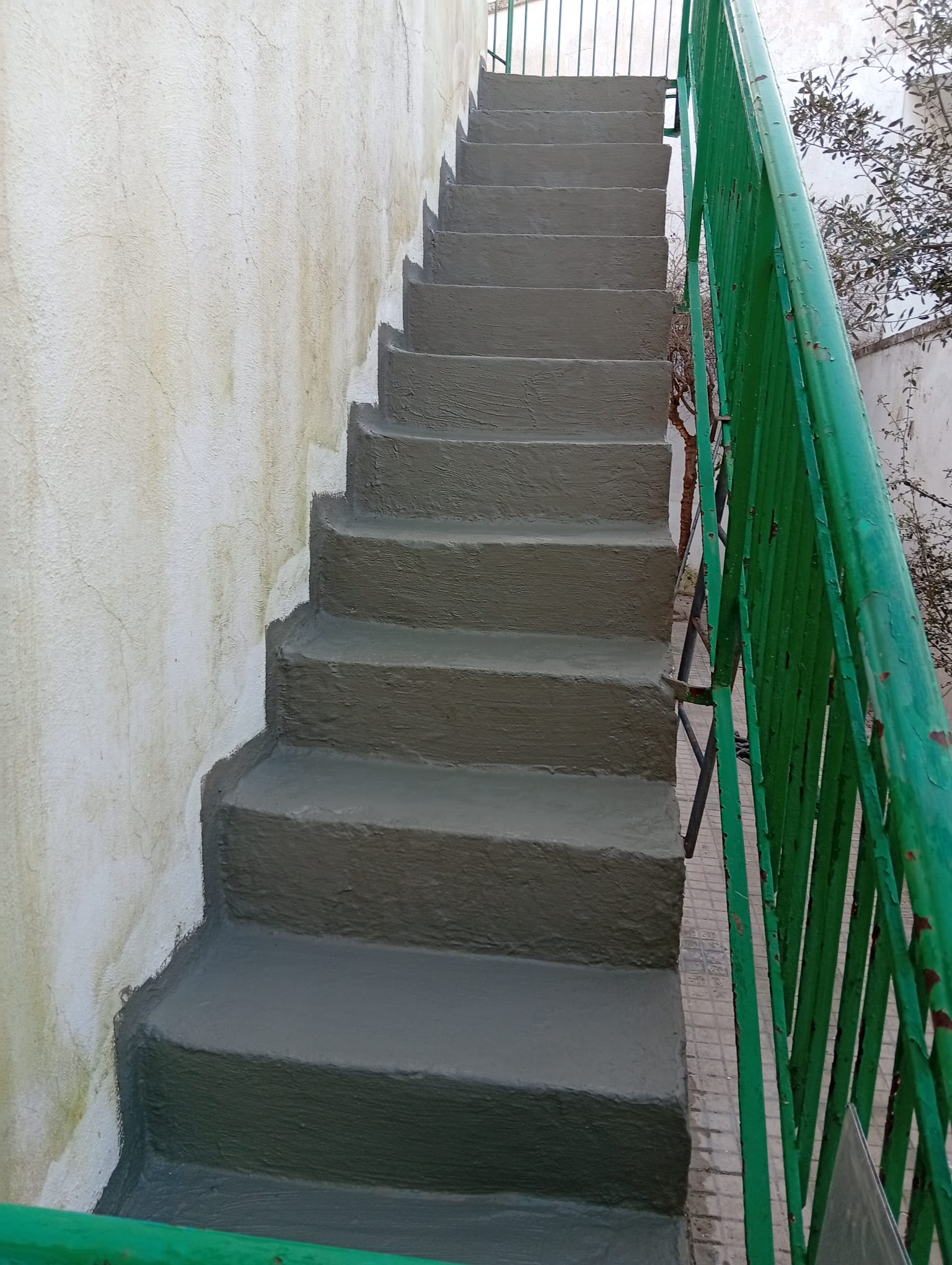 Interno completato dopo la ristrutturazione